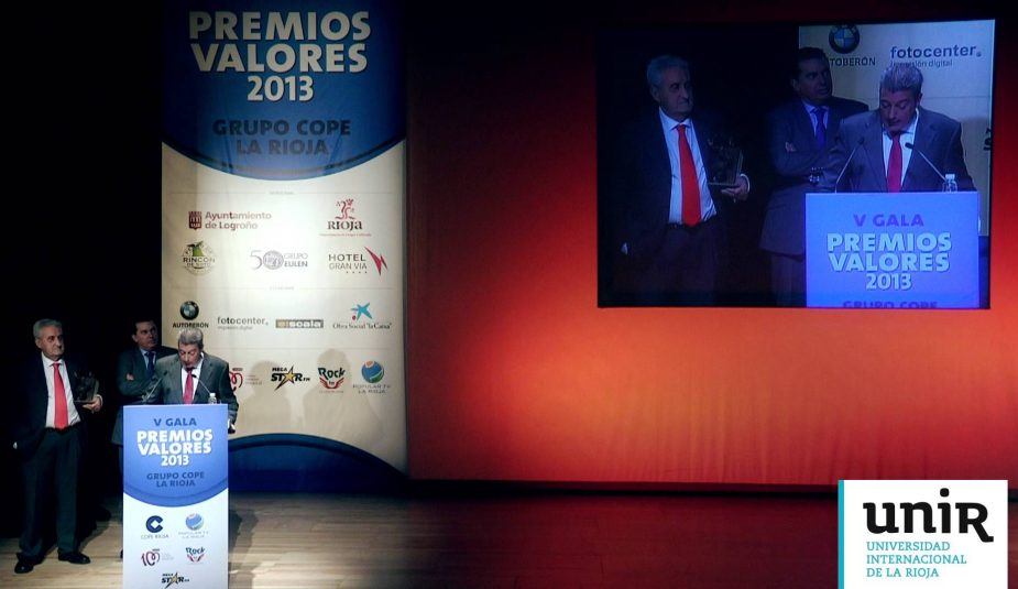 entrega de premios calores